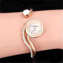 Load image into Gallery viewer, Reloj Mujer  Luxury Rose Gold Dial Women Watches Full Steel Analog Quartz Wristwatch Hot Montre Femme 2019