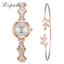 Load image into Gallery viewer, Lvpai Luxury Women Bracelet Watches Fashion Women Dress Wristwatch Ladies Quartz Sport Rose Gold Watch Clock Relogio Feminino