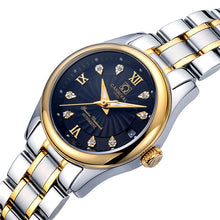 Load image into Gallery viewer, Carnival switzerland sapphire mechanical women watch luxury brand genuine leather waterproof watches women reloj bayan kol saati