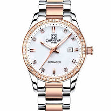 Load image into Gallery viewer, Mechanical Women Watches Luxury Brand Watch Waterproof 2019 Diamond Ladies Wrist Watches For Women Automatic Self-Wind Clock