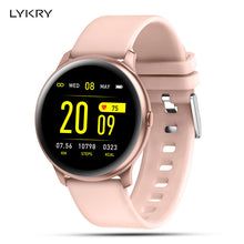 Load image into Gallery viewer, LYKRY KW19 Smart watch Women Heart rate monitor Multi-Languages IP67 Waterproof Men Sport Watch Fitness Tracker For Android IOS