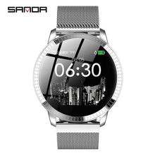 Load image into Gallery viewer, SANDA CF18 Women/Men New Smart Digital Wristwatches Female Call Reminder Heart Rate Monitor Watches Calorie Step Beauty Watches