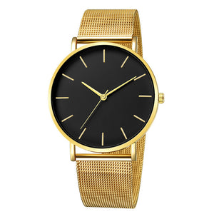 Free Shipping Women Watch Mesh Stainless Steel Bracelet Casual Wrist Watch Women Watches reloj mujer relogio feminino 2019