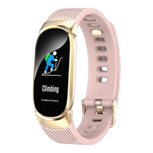 Load image into Gallery viewer, MNWT Smart Digital Watch Women Pink IP67 Waterproof Watches Ladies Heart Rate Monitor Message Reminder Smart Sport Wristwatches