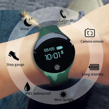 Load image into Gallery viewer, Luxury Women Men Sport Watches Calorie Pedometer Bracelet Sleep Tracker Massage Remind Smart Wristwatch Alarm Clock Android IOS