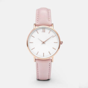 New Fashion Simple Women Watches Casual Ladies Leather Quartz Watch Watch Woman Clocks Vrouwen Zegarek Damski watch-watch