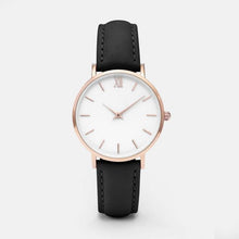 Load image into Gallery viewer, New Fashion Simple Women Watches Casual Ladies Leather Quartz Watch Watch Woman Clocks Vrouwen Zegarek Damski watch-watch