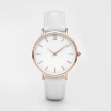 Load image into Gallery viewer, New Fashion Simple Women Watches Casual Ladies Leather Quartz Watch Watch Woman Clocks Vrouwen Zegarek Damski watch-watch