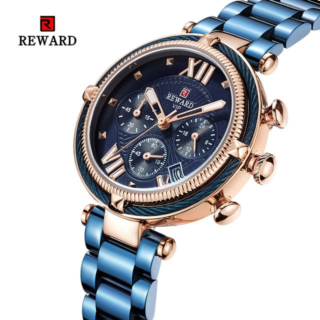 2019 Ladies Wrist Watch Women Watches Brand New Wristwatch Stainless Steel Female Quartz Watch For Women Clock Chronograph Hour