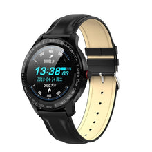Load image into Gallery viewer, L9 ECG PPG Smart Watch Men Sports Heart Rate Bluetooth Smartwatch Waterproof IP68 Blood Pressure Oxygen Leather Watch Women