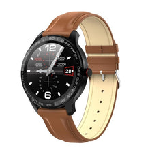 Load image into Gallery viewer, L9 ECG PPG Smart Watch Men Sports Heart Rate Bluetooth Smartwatch Waterproof IP68 Blood Pressure Oxygen Leather Watch Women