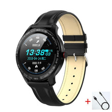Load image into Gallery viewer, L9 ECG PPG Smart Watch Men Sports Heart Rate Bluetooth Smartwatch Waterproof IP68 Blood Pressure Oxygen Leather Watch Women