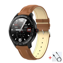 Load image into Gallery viewer, L9 ECG PPG Smart Watch Men Sports Heart Rate Bluetooth Smartwatch Waterproof IP68 Blood Pressure Oxygen Leather Watch Women