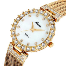 Load image into Gallery viewer, MISSFOX Women Watches Luxury Brand Watch Bracelet Waterproof Big Lab Diamond Ladies Wrist Watches For Women Quartz Clock Hours