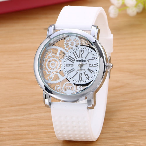 2019 Top Brand Luxury  Women Watch Ladies Hollow Out Wrist Watch For Montre Femme Fashion Female Clock Casual Relogio Feminino