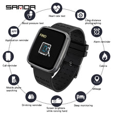 Load image into Gallery viewer, SANDA K02 Women Smart Life Assistant Call Reminder Digital Wristwatches Answer Call Heart Rate Monitor Blood Pressure Oxygen
