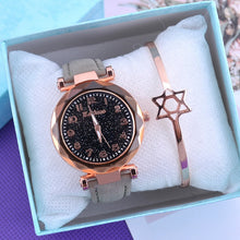 Load image into Gallery viewer, Fashion Starry Sky Women Watches Top Sale Leather Ladies Bracelet Watch Quartz Wristwatches Casual Female Clock Relogio Feminino