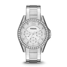 Load image into Gallery viewer, Fossil Women&#39;s Watches Riley Multifunction Stainless Steel Watch Luxury Brand Quartz Watches for Ladies ES3202