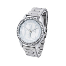 Load image into Gallery viewer, reloj mujer New Famous Brand Luxury Watch Women Fashion Crystal Dress Quartz Watches Women stainless steel Wristwatches Hot 2019