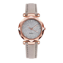 Load image into Gallery viewer, Ladies Watch Top Brand Women Watch Rhinestone Starry Sky Watches Leather Quartz Wristwatch Female Clock Reloj Mujer Kol Saati *E