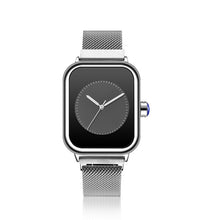 Load image into Gallery viewer, Creative New Women Watches Quartz REBIRTH Square Magnetic Minimalist Ladies Wristwatch Rose Gold Luxury Band Reloj Mujer 2019
