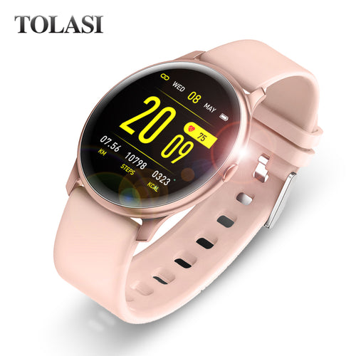 Women Men Smart Electronic Watch Luxury Blood Pressure Digital Watches Fashion Calorie Sport Wristwatch DND Mode For Android IOS