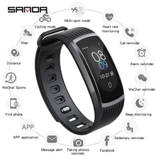 Load image into Gallery viewer, SANDA A18 Outdoor Sports Watches Men/Women/Couple Digital Watch Heart Rate Monitor Smart Reminder Exercise Fitness Wristwatch