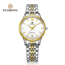 Load image into Gallery viewer, STARKING Watches Women Fashion Watch Stainless Steel Automatic Mechanial Wristwatches Elegant Golden Lady Watch relogio feminino