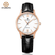 Load image into Gallery viewer, STARKING Watches Women Fashion Watch Stainless Steel Automatic Mechanial Wristwatches Elegant Golden Lady Watch relogio feminino