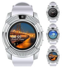 Load image into Gallery viewer, U8 Plus Smart watch Bluetooth touch screen Android waterproof sports men and women smart watch with camera SIM card slot PK DZ09