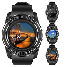 Load image into Gallery viewer, U8 Plus Smart watch Bluetooth touch screen Android waterproof sports men and women smart watch with camera SIM card slot PK DZ09