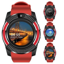 Load image into Gallery viewer, U8 Plus Smart watch Bluetooth touch screen Android waterproof sports men and women smart watch with camera SIM card slot PK DZ09