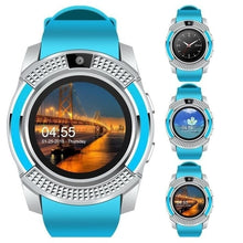 Load image into Gallery viewer, U8 Plus Smart watch Bluetooth touch screen Android waterproof sports men and women smart watch with camera SIM card slot PK DZ09