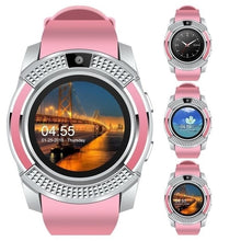 Load image into Gallery viewer, U8 Plus Smart watch Bluetooth touch screen Android waterproof sports men and women smart watch with camera SIM card slot PK DZ09