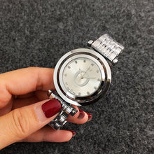 Load image into Gallery viewer, Luxury Reloj Mujer Hot Sale Newest Top Lady Silver Gold Full Steel  Quartz Watch Lady Holiday Gift Match Fit Original Pandoraes