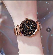Load image into Gallery viewer, Luxury Women Watches Magnetic Starry Sky watches Ladies Watch Quartz Wristwatch Dress Female Clock relogio feminino reloj mujer