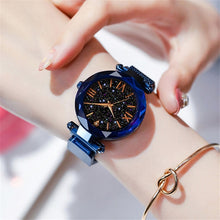 Load image into Gallery viewer, Luxury Women Watches Magnetic Starry Sky watches Ladies Watch Quartz Wristwatch Dress Female Clock relogio feminino reloj mujer
