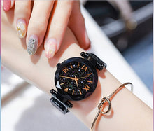 Load image into Gallery viewer, Luxury Women Watches Magnetic Starry Sky watches Ladies Watch Quartz Wristwatch Dress Female Clock relogio feminino reloj mujer