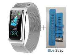 Load image into Gallery viewer, AK12 women smart watch 1.14" IP68 waterproof heart rate stopwatch alarm clock fitness tracker swim watches PK X3 S2 Android IOS