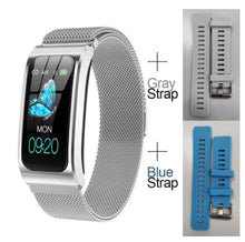 Load image into Gallery viewer, AK12 women smart watch 1.14" IP68 waterproof heart rate stopwatch alarm clock fitness tracker swim watches PK X3 S2 Android IOS