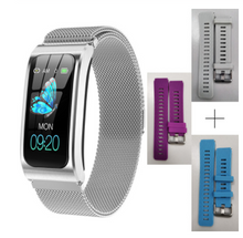 Load image into Gallery viewer, AK12 women smart watch 1.14" IP68 waterproof heart rate stopwatch alarm clock fitness tracker swim watches PK X3 S2 Android IOS
