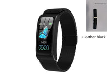 Load image into Gallery viewer, AK12 women smart watch 1.14" IP68 waterproof heart rate stopwatch alarm clock fitness tracker swim watches PK X3 S2 Android IOS