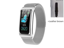 Load image into Gallery viewer, AK12 women smart watch 1.14" IP68 waterproof heart rate stopwatch alarm clock fitness tracker swim watches PK X3 S2 Android IOS