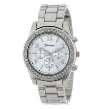 Load image into Gallery viewer, new geneva classic luxury rhinestone watch women watches fashion ladies women clock Reloj Mujer Relogio Feminino 2019