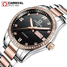 Load image into Gallery viewer, 2019 New CARNIVAL Simple Women Watches Luxury Brand Ladies Automatic Mechanical Watch Women Sapphire Waterproof relogio feminino