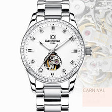 Load image into Gallery viewer, 2019 New CARNIVAL Simple Women Watches Luxury Brand Ladies Automatic Mechanical Watch Women Sapphire Waterproof relogio feminino