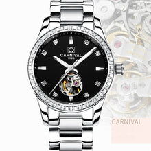 Load image into Gallery viewer, 2019 New CARNIVAL Simple Women Watches Luxury Brand Ladies Automatic Mechanical Watch Women Sapphire Waterproof relogio feminino