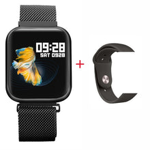 Load image into Gallery viewer, P80 smart watch women IP68 waterproof full touch screen smartwatch Heart Rate Monitor for samsuang xiaomi huawei watch