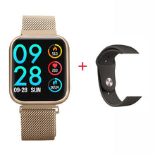Load image into Gallery viewer, P80 smart watch women IP68 waterproof full touch screen smartwatch Heart Rate Monitor for samsuang xiaomi huawei watch