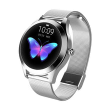 Load image into Gallery viewer, KW10 Smart Watch Women 2018 IP68 Waterproof Heart Rate Monitoring Bluetooth For Android IOS Fitness Bracelet Smartwatch
